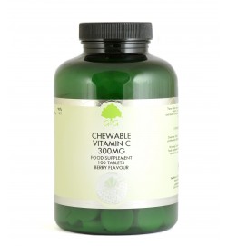 C-vitamin rágótabletta málna-meggy ízű 300mg 100 tabletta (G&G)